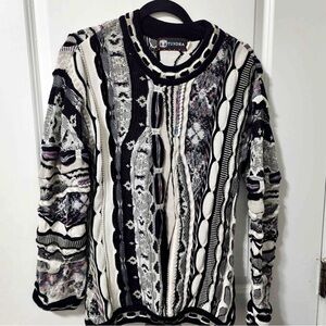 Tundra Monochrome Textured Knit Sweater